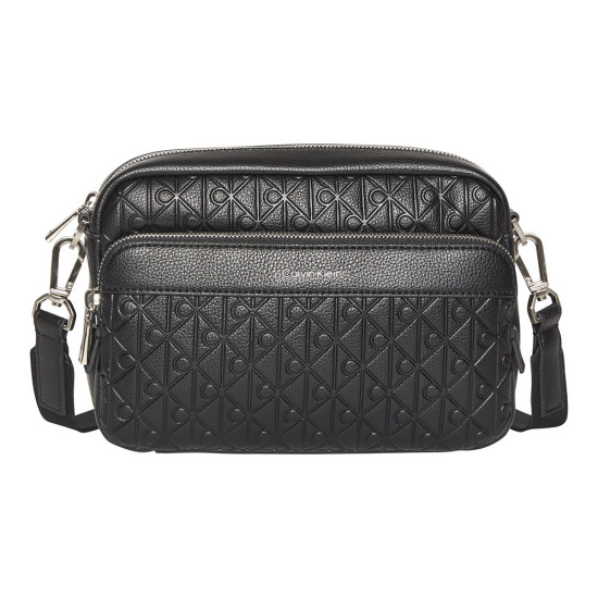 Calvin Klein Τσαντάκι ώμου Embossed Allover Monogram Camera Bag